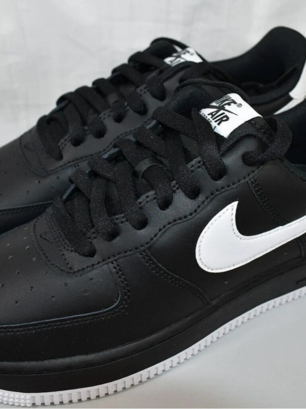 Nike Air Force 1 '07 Low Black/White-Black with Box Size 10